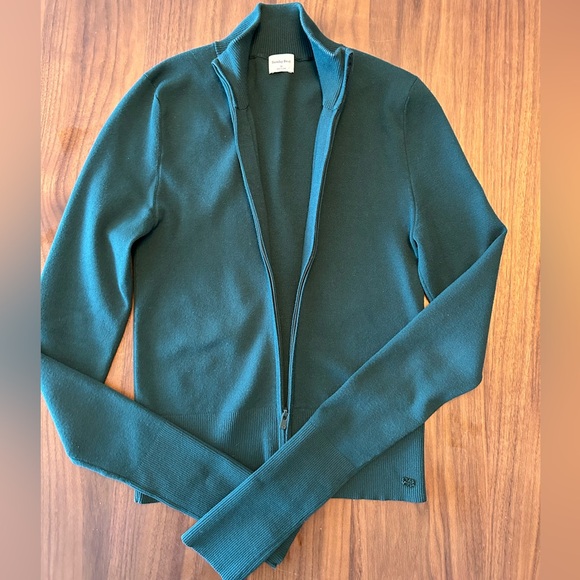 Sunday Best Sweaters - Aritzia Sunday Best Lightweight Zip Cardigan